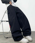 Y2K Baggy Hip Hop Jeans – Wide Leg Streetwear Denim